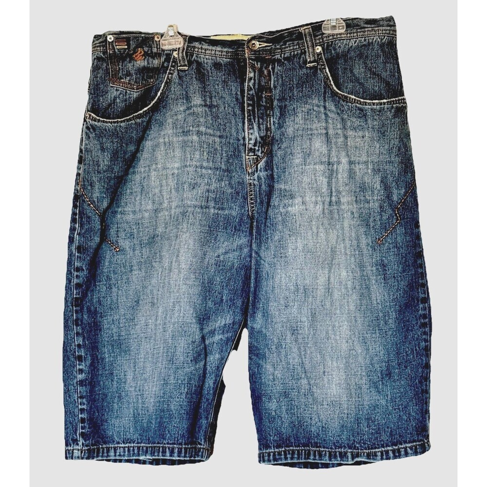 Rocawear Men’s Denim Shorts Size 40 Baggy Y2K Hip Hop Streetwear